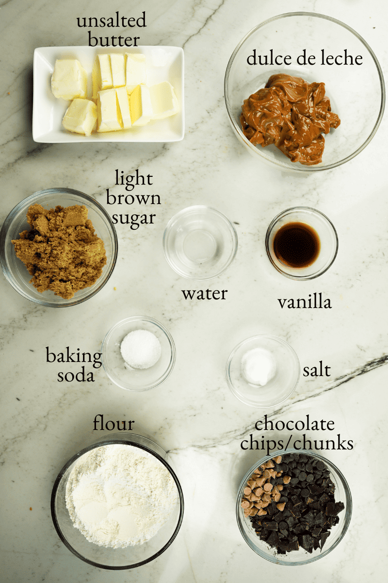 Dulce De Leche Chocolate Chip Cookies